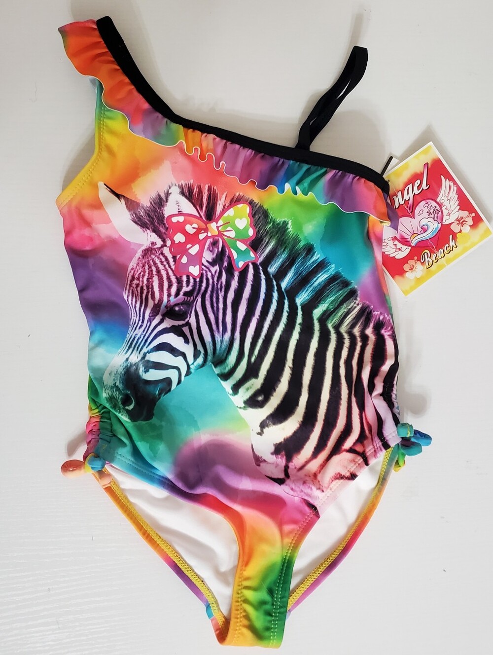 New Angel Beach Litlle Girl's Size 5 Swimwear Bathing Suit